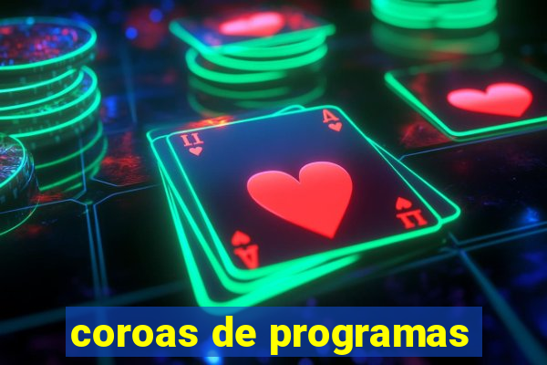 coroas de programas